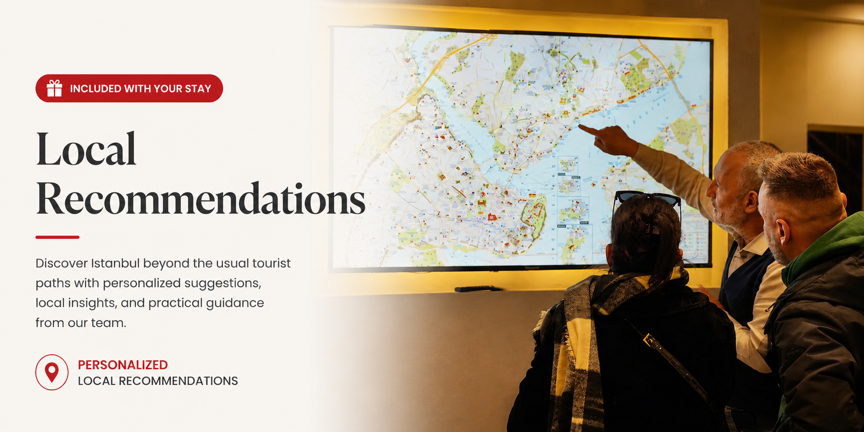 Personalized Istanbul travel guidance for guests at Union Hotel.
